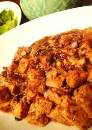 豆豉で作る、辛くてしっかり味の麻婆豆腐-レシピのメイン写真
