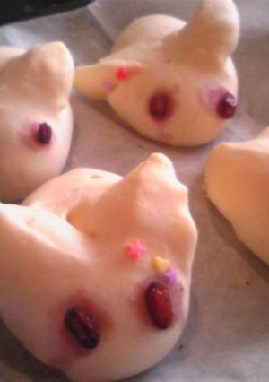 ２０１１年は白うさぎパン☆-レシピのメイン写真