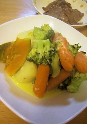 温野菜のチーズスープ風★-レシピのメイン写真