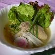 鶏手羽先のフォー風塩ラーメン