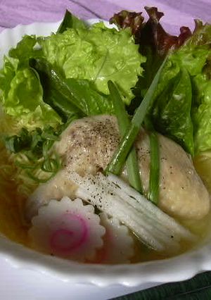 鶏手羽先のフォー風塩ラーメン-レシピのメイン写真