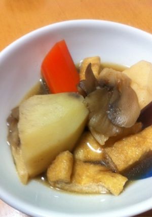 里芋と油揚げの煮物-レシピのメイン写真