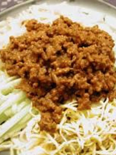 ジャージャー麺風冷麺-レシピのメイン写真