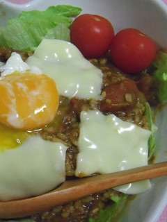 余ったカレーでロコモコ風♪-レシピのメイン写真