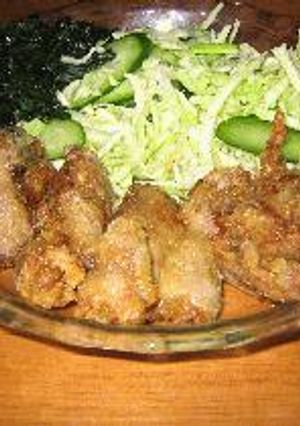 鶏レバーの竜田揚げ-レシピのメイン写真