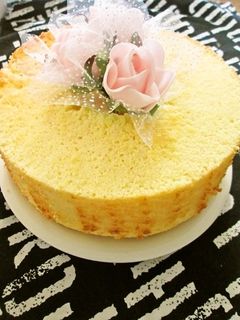 絶品☆ヨーグルトシフォンケーキ-レシピのメイン写真