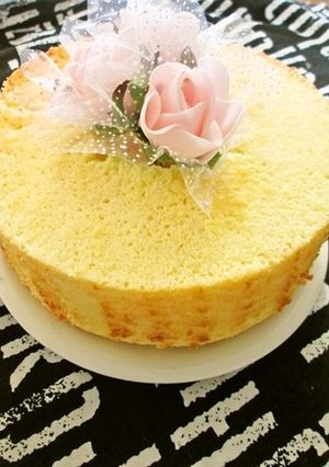 絶品☆ヨーグルトシフォンケーキ-レシピのメイン写真