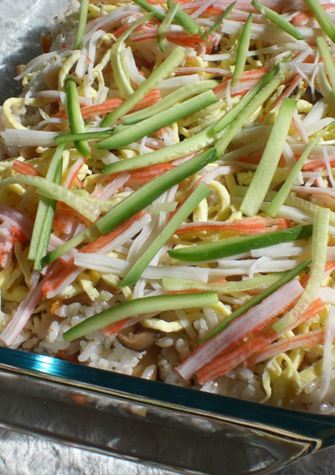 お煮しめで美味しく作る☆ちらし寿司☆-レシピのメイン写真