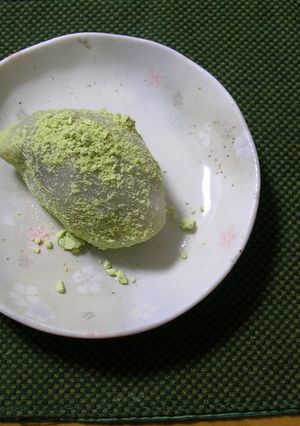 おうちde和菓子　うぐいすもち-レシピのメイン写真