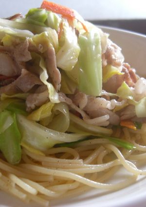 野菜炒めスパ♪-レシピのメイン写真
