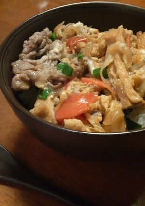 豚玉丼-レシピのメイン写真