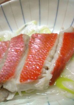 金目鯛の酒蒸し❀レンジでチン♫-レシピのメイン写真