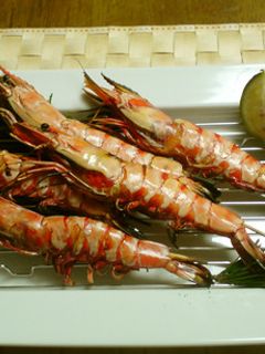 お正月には 鬼がら焼き 海老の塩焼き-レシピのメイン写真