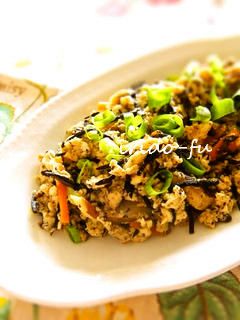 ひじき入り☆炒り豆腐-レシピのメイン写真