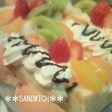 ダブルソフトで簡単☆フルーツサンド