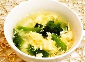 豆腐と卵のふんわりとろみスープ（中華風）-レシピのメイン写真