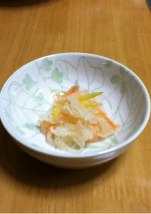 大根の酢のもの-レシピのメイン写真