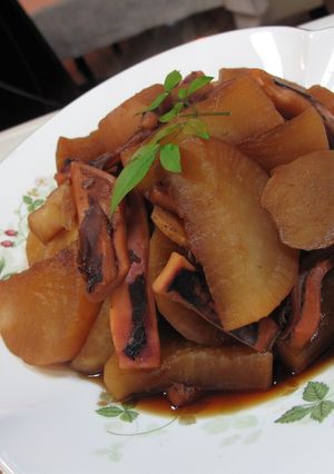 イカの干物で　イカ大根　（炊飯器で簡単）-レシピのメイン写真