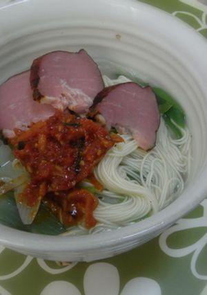チャーシューとキムそうめん☆-レシピのメイン写真