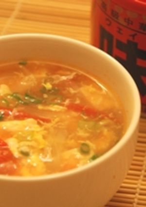 トマトの中華スープ-レシピのメイン写真