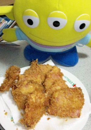 簡単！！子供も食べやすい♪ハムカツ-レシピのメイン写真