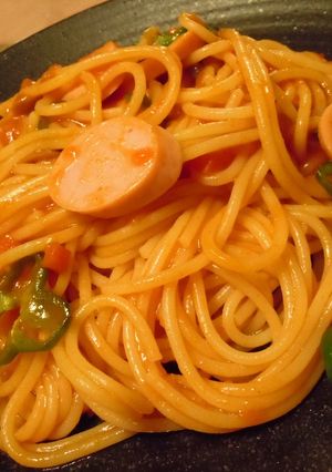 簡単☆おさかなソーセージ入りナポリタン-レシピのメイン写真