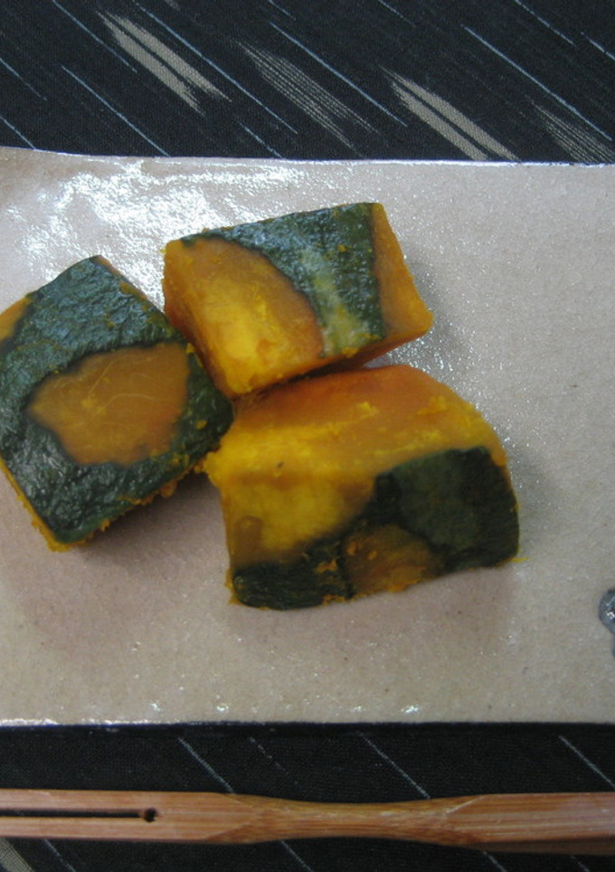 レンジで　かぼちゃの煮物　節約作り-レシピのメイン写真