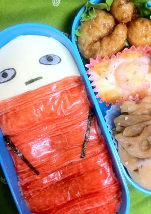 キャラ弁　銀魂ジャスタウェイ-レシピのメイン写真
