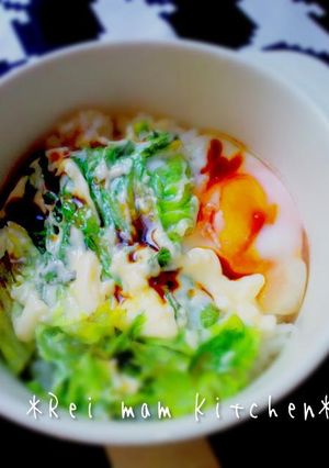 ✿レンジで簡単♪1人分♡カフェ風ランチ✿-レシピのメイン写真