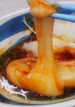 レンジでチン♪お餅のバター醤油-レシピのメイン写真