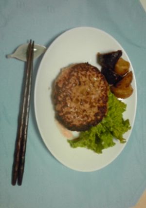 野菜たっぷりヘルシーハンバーグ-レシピのメイン写真