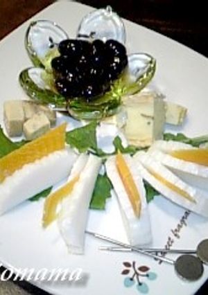 黒豆とかまぼこ♪そしてチーズ-レシピのメイン写真