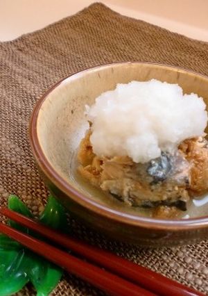 酒の肴に～さば缶ふわふわみぞれがけ❀-レシピのメイン写真