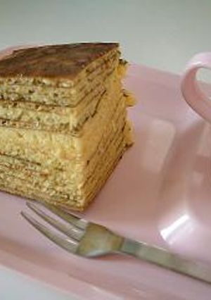 ホットケーキミックスでバームクーヘン-レシピのメイン写真