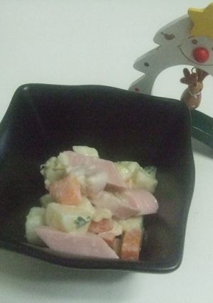 おさかなソーセージで簡単ポテトサラダ-レシピのメイン写真