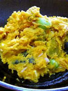 かぼちゃの煮物➟パンプキンサラダ★-レシピのメイン写真