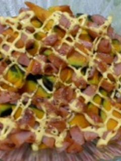かぼちゃのウインナーマヨネーズ焼き-レシピのメイン写真