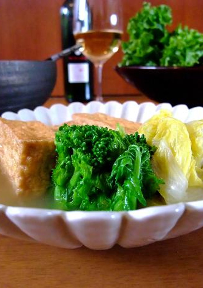 ●白菜と厚揚げのスープ煮-レシピのメイン写真