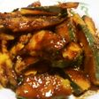 時短☆南瓜のバーベキュー風★焼肉のタレで