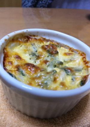 簡単トースターでダイエットキッシュ風☆-レシピのメイン写真
