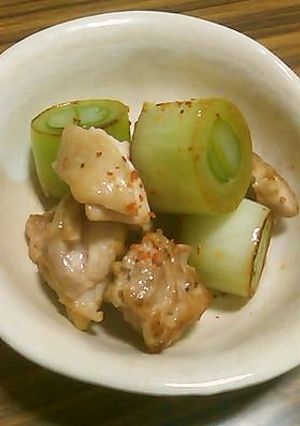 鶏ねぎ焼き　-レシピのメイン写真