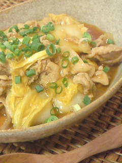 白菜と豚肉のチリ風あんかけ-レシピのメイン写真