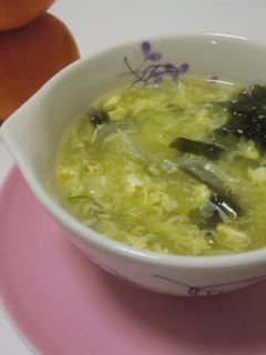 生姜でぽかぽか。とろーりたまごスープ-レシピのメイン写真