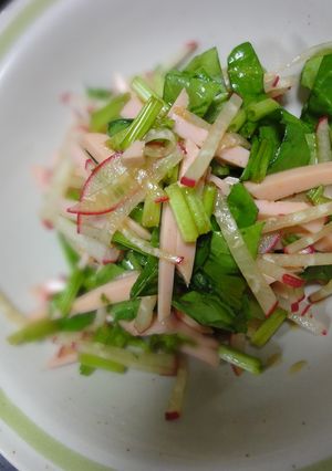 おさかなソーセージの酢の物-レシピのメイン写真