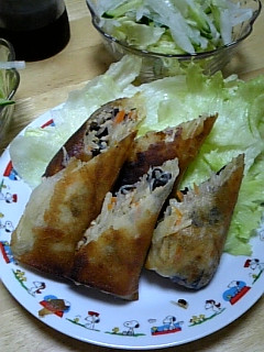 美味しい〜☆春巻inごはん-レシピのメイン写真