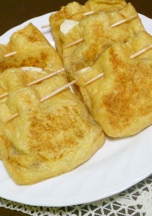 ぱぱっと１品♡サクッカリットロッ油揚げ♪-レシピのメイン写真