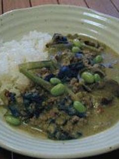 タイ風小松菜カレー-レシピのメイン写真