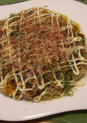インスタントラーメンで広島焼き-レシピのメイン写真