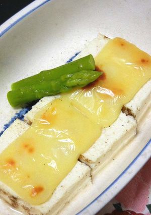 焼き豆腐のチーズ焼き-レシピのメイン写真