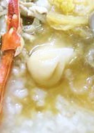 寄せ鍋おかゆ丼-レシピのメイン写真